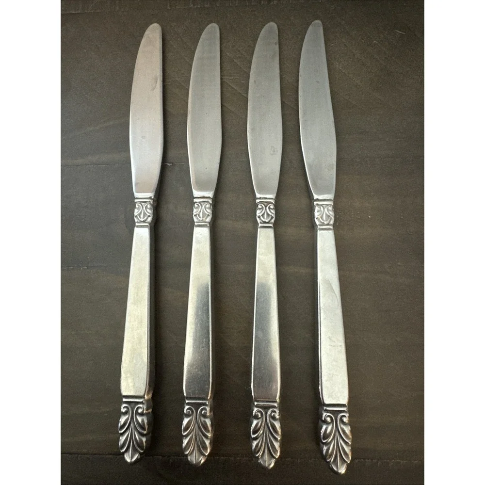 International NORSE Stainless Dinner Knife Deluxe Satin Flatware 8 7/8